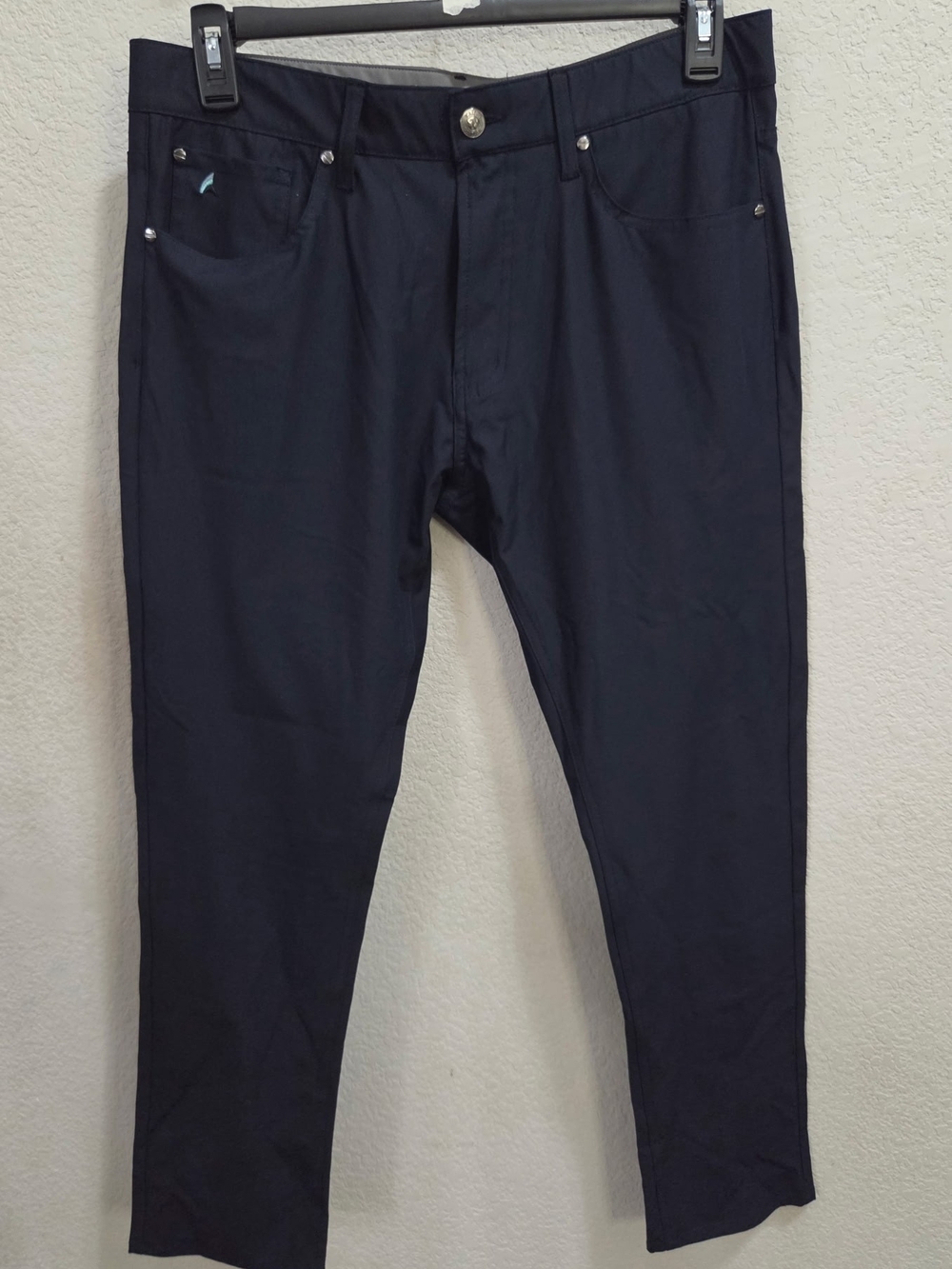 Tailor Vintage Men's Slim Straight Jeans in Dark Navy